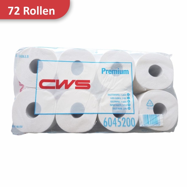 CWS Toilettenpapier Excellence hochweiss 4-lagig - 48 Rollen