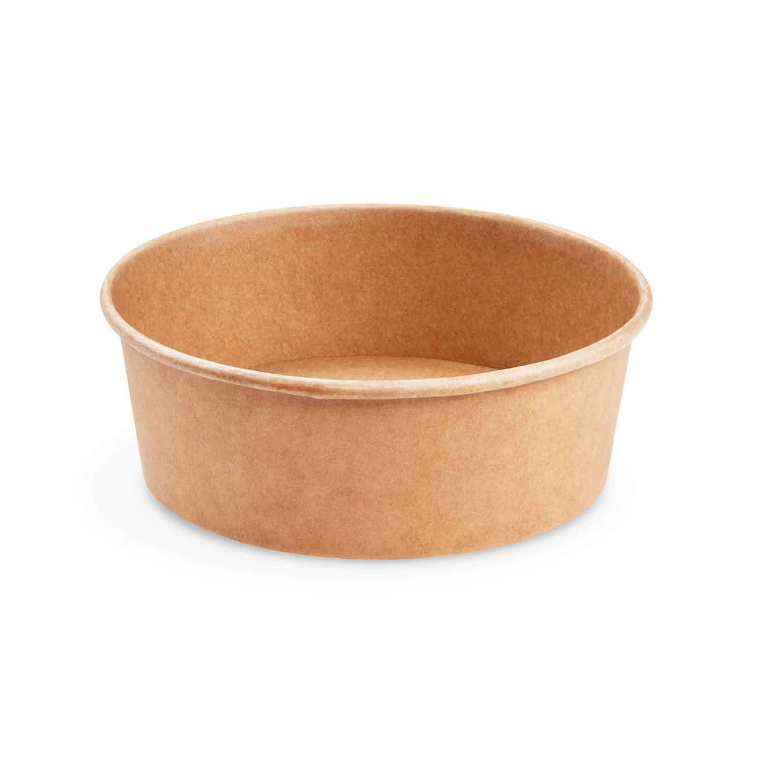 Salatschale (PAP,PE) kraft 185mm 1300ml - 50 Stück