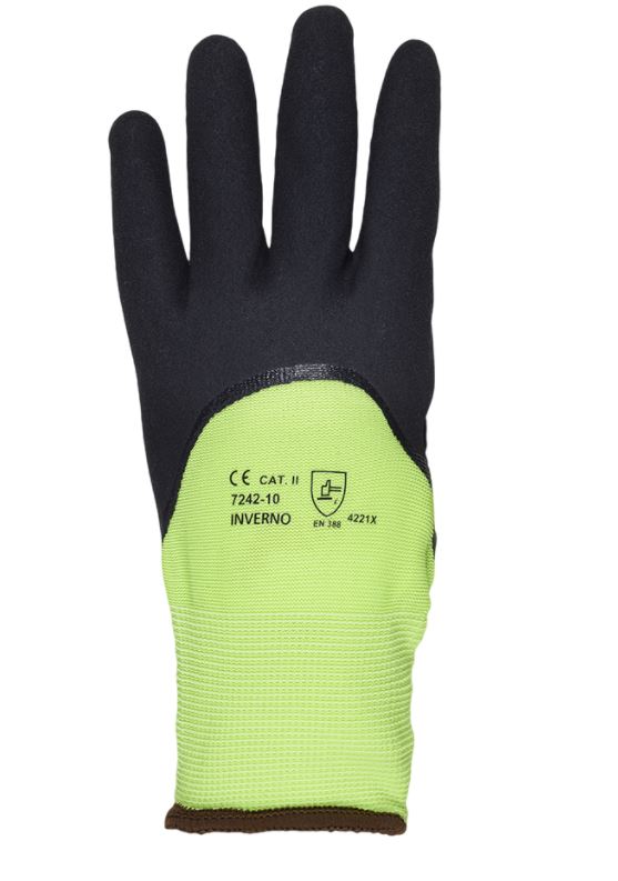 Winter-Handschuhe Latex-Beschichtung EN388 4.2.2.1.X 10 (XL)