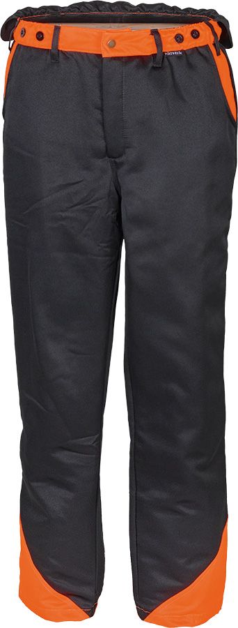Forst-Bundhose PORTWEST OAK, schwarz/leuchtorange