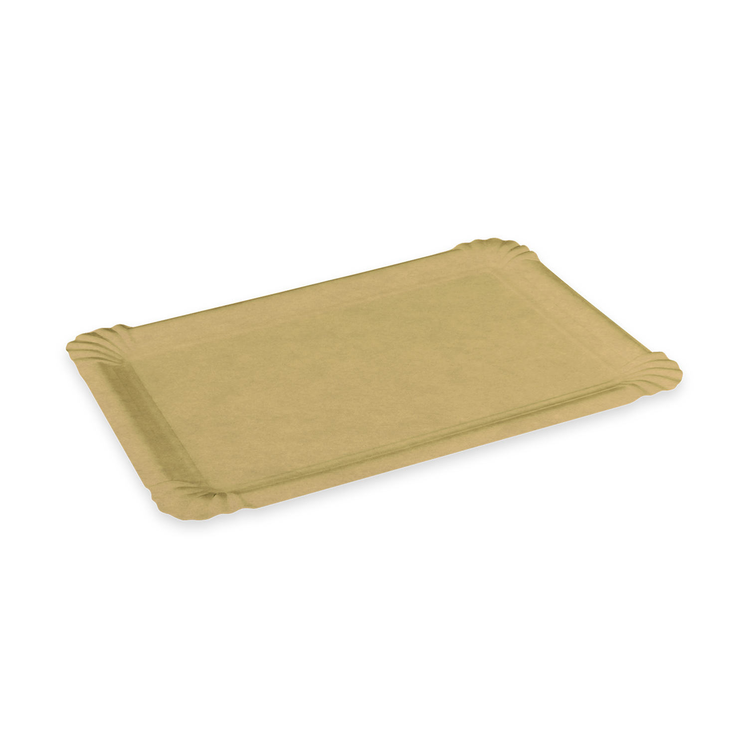 Pappteller (FSC Mix) fettdicht kraft 17 x 23 cm - 250 Stück
