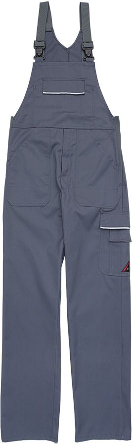 Latzhose BP 1604 WORK&WASH, grau