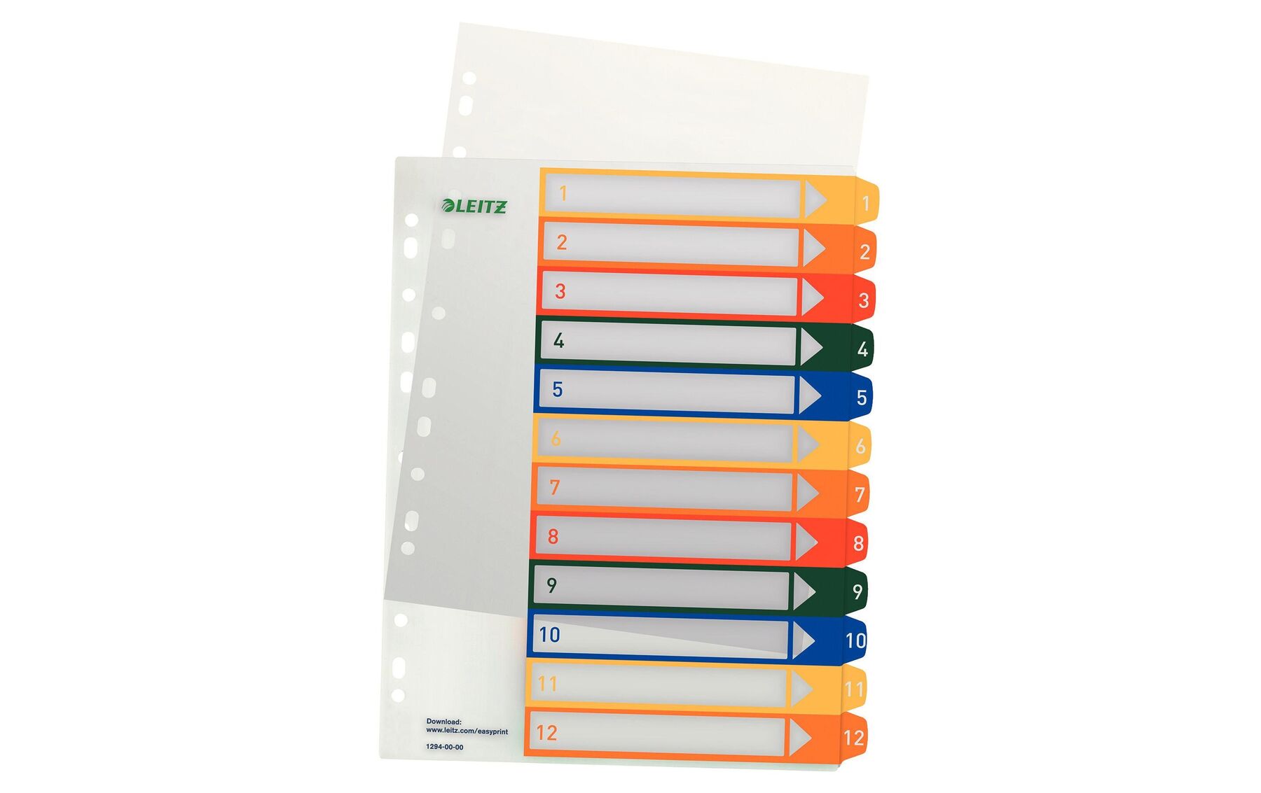 Register PC-beschriftbar A4 44896 transparent LEITZ 12940000