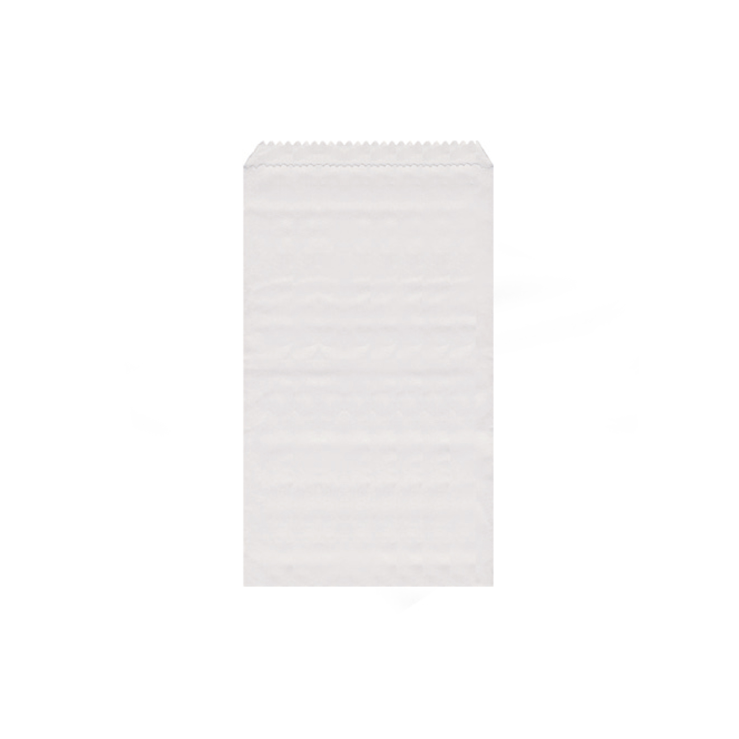 Papier Flachbeutel weiß 13 x 19 cm - 2000 Stück