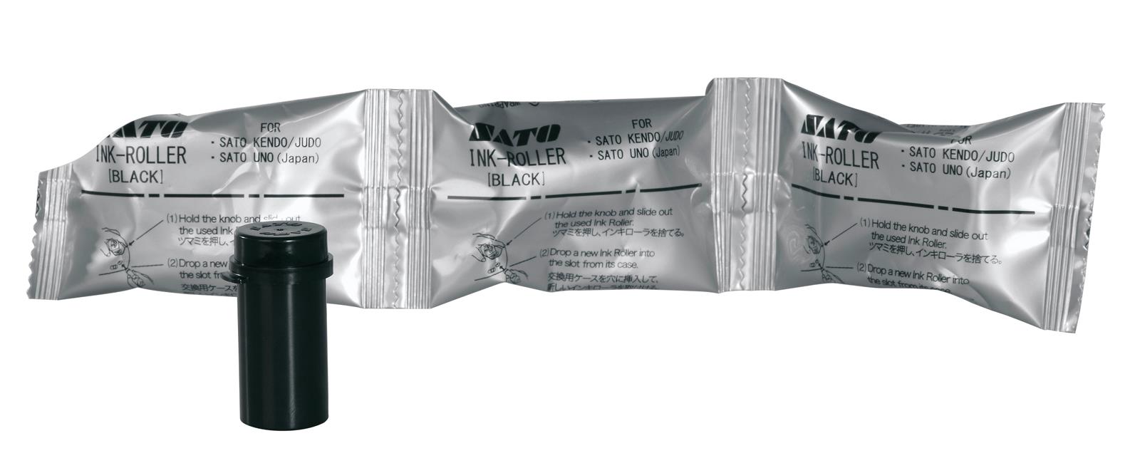 Kendo & Judo Farbrolle schwarz SATO 3011