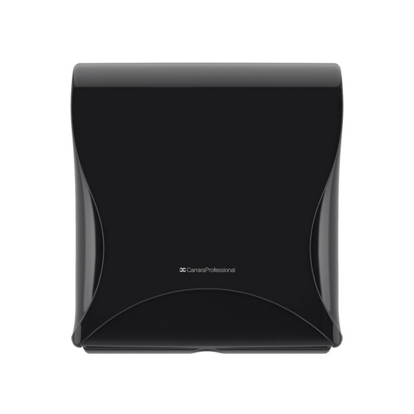 Spender WC-Papier Bulkysoft, Minijumbo schwarz, Essentia 30.7x13.6x28.2cm -1 Stück