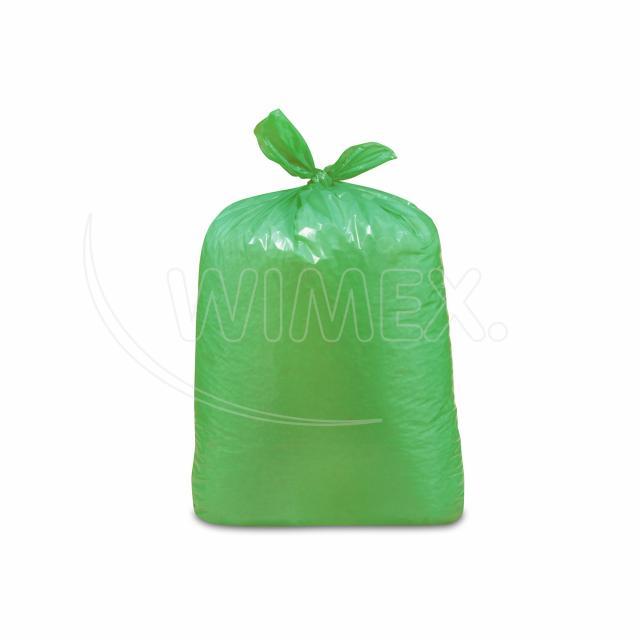 Müllsack LDPE grün 70 x 110 cm 120 l, Packung à 25 Stück