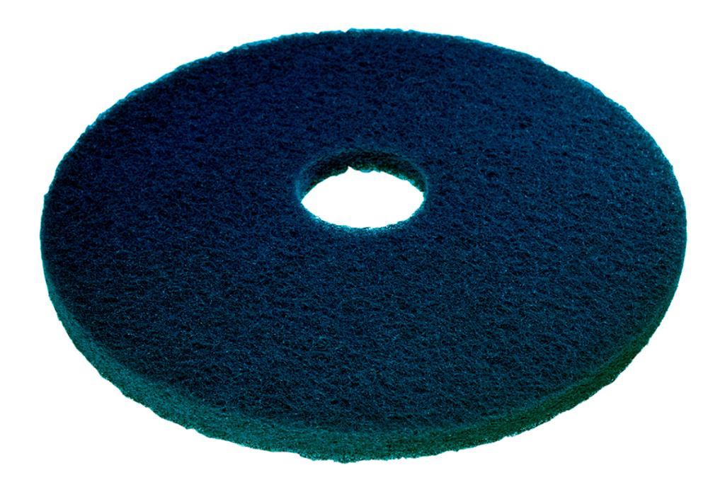 7501230 - 3M Maschinen-Polyesterpad blau, 28 cm (11") 5pc