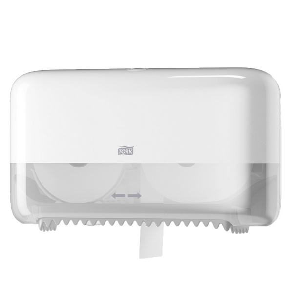 TORK-558040 Doppelrollenspender für hülsenloses Midi Toilettenpapier - T7