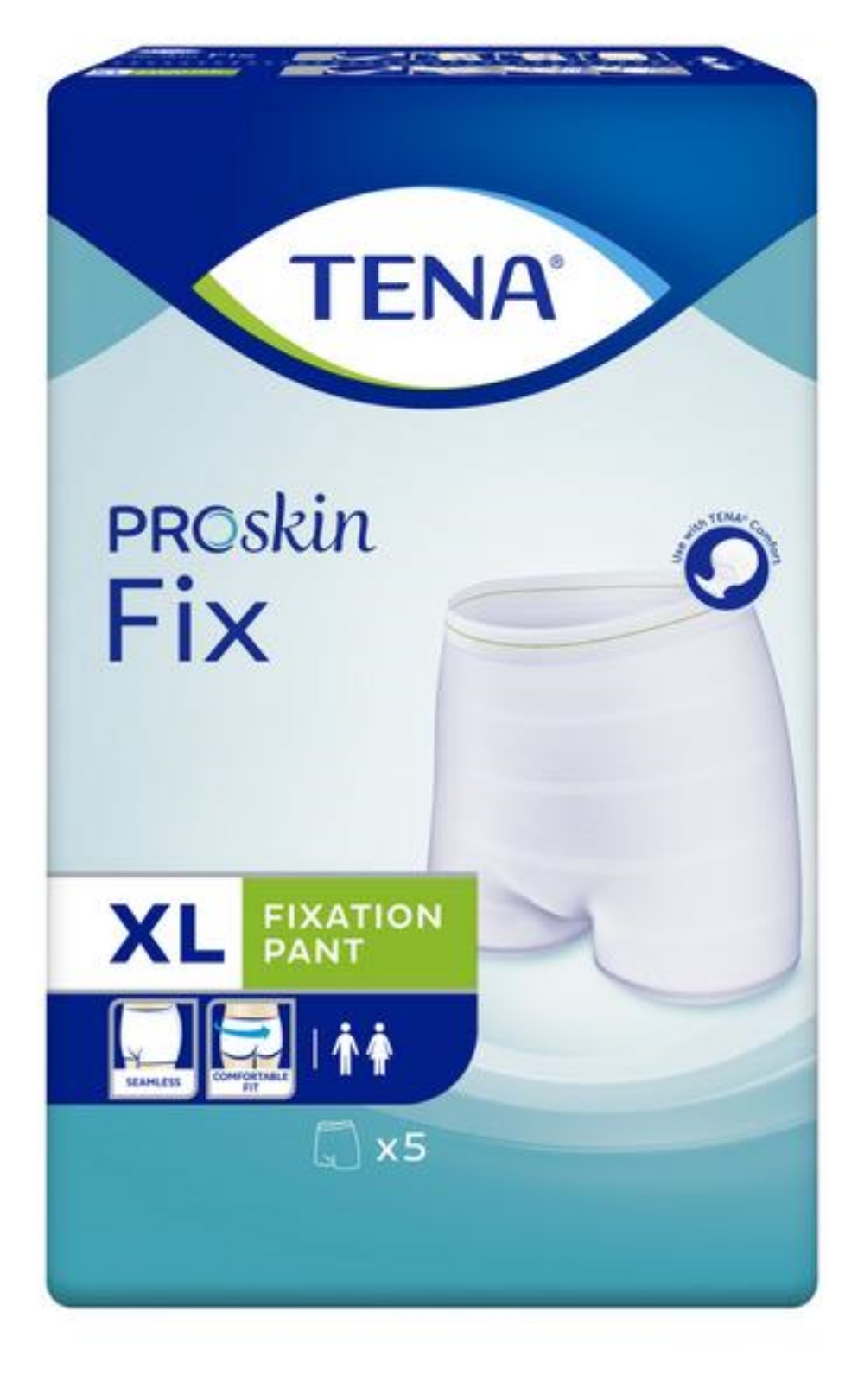 TENA Fix X-Large Netzhosen für die sichere Fixierung von Einlagen, hautfreundlich, bei 100 Stück