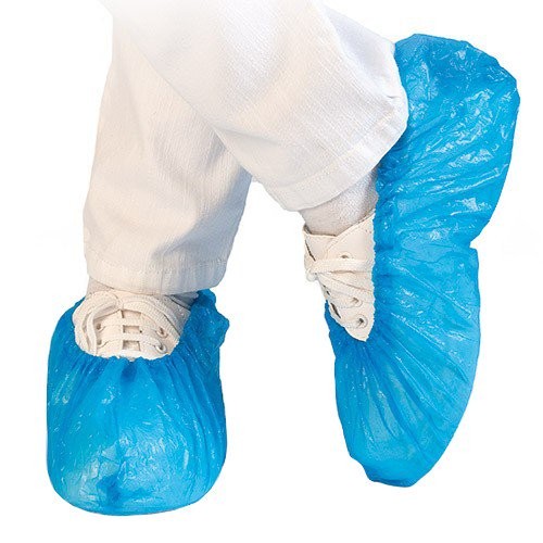 2000x HYGOSTAR ® CPE Überschuhe 2850 STANDARD blau