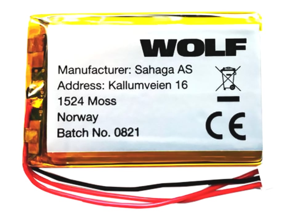 Ersatzbatterie zu Kapselgehörschutz WOLF DAB+ PRO