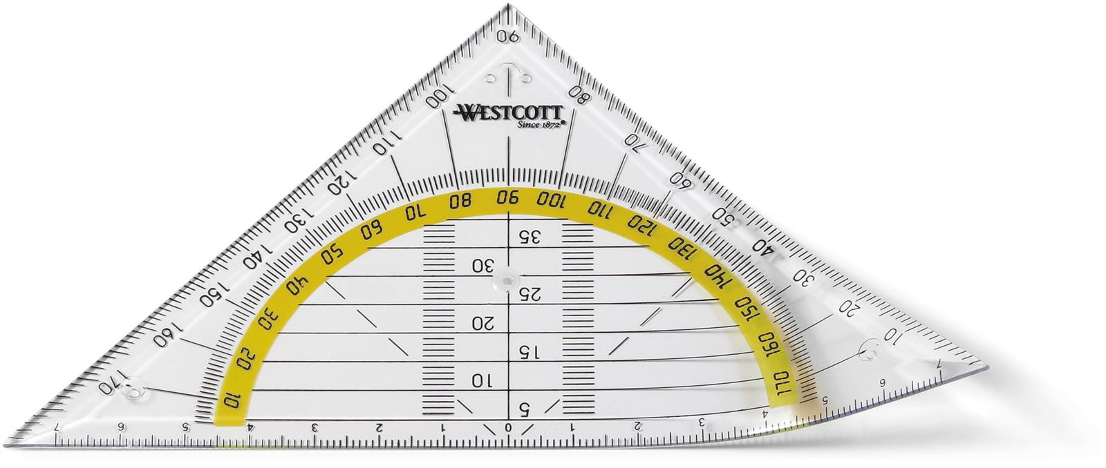 Geodreieck 14cm BP WESTCOTT E10132