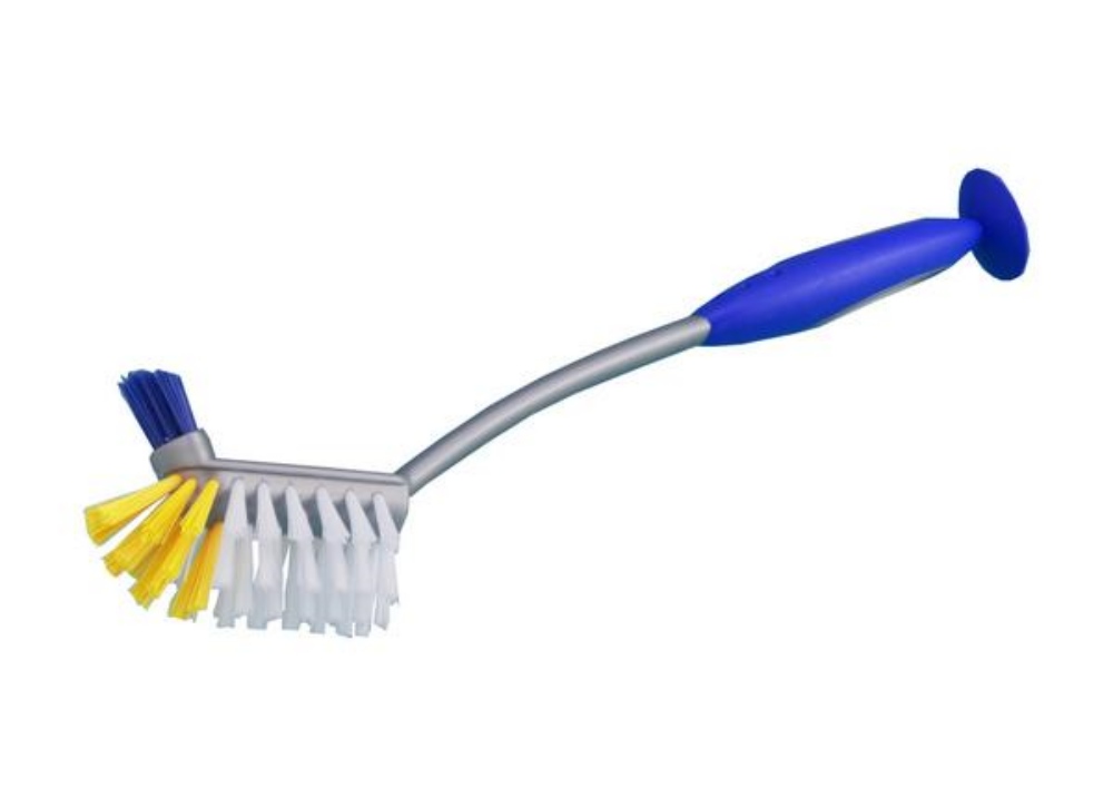 Abwaschbürsten Finesse mit Saugnapf, 3-farbig