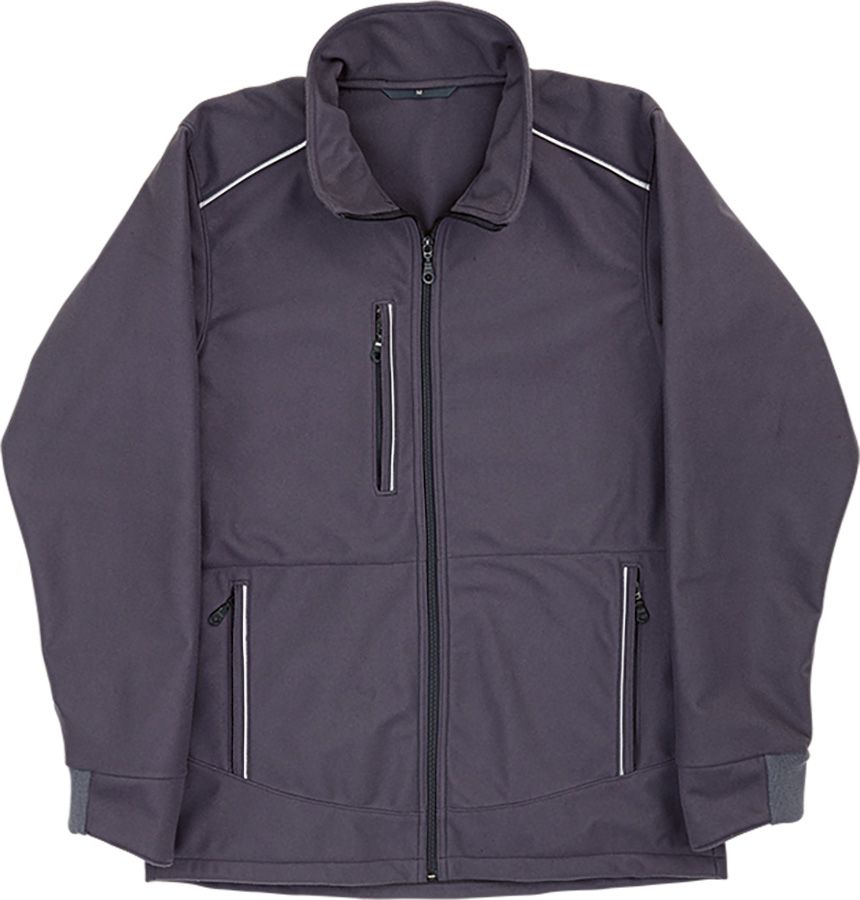 Thermofleece-Jacke CLIMASOFT, grau - Grösse M