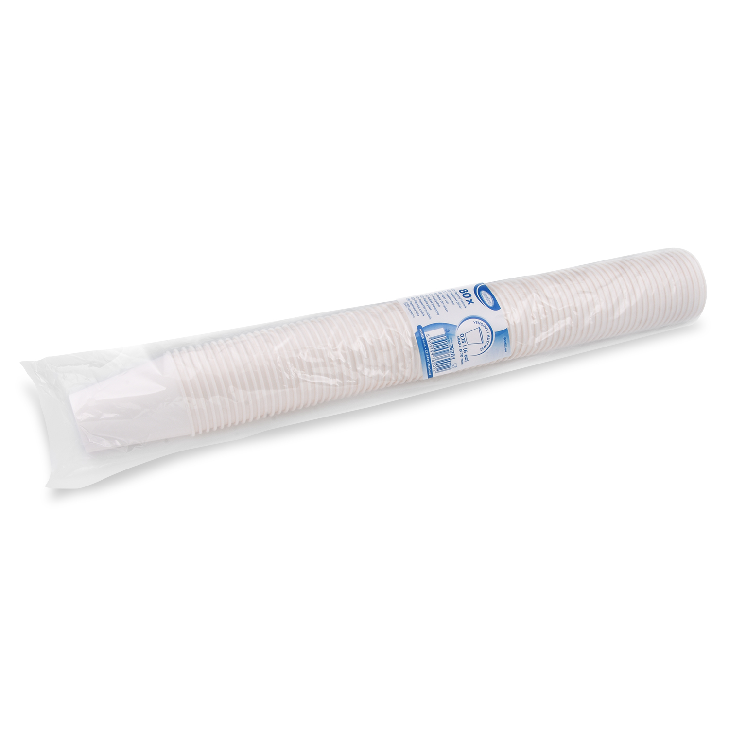 Automaten-Pappbecher weiß 70mm 0,15L - 80 Stück