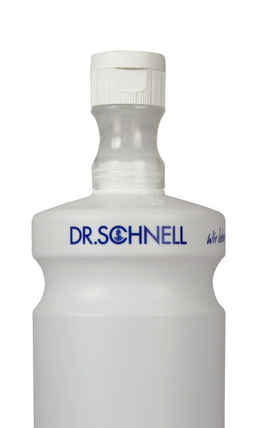 Dr. Schnell Kleindosierer, weiss, für 1 Literflasche, 20 ml Dosierkappe