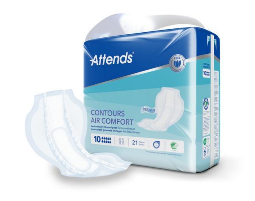 ATTENDS Contours Air Comfort Hygiene-Einlagen 84 Stück