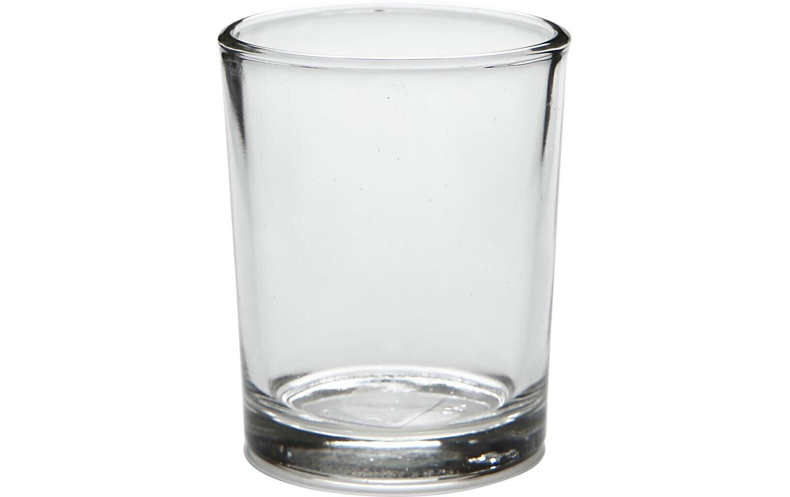 Creativ Company Kerzenhalter Teelichtglas 120 ml 12 Stück