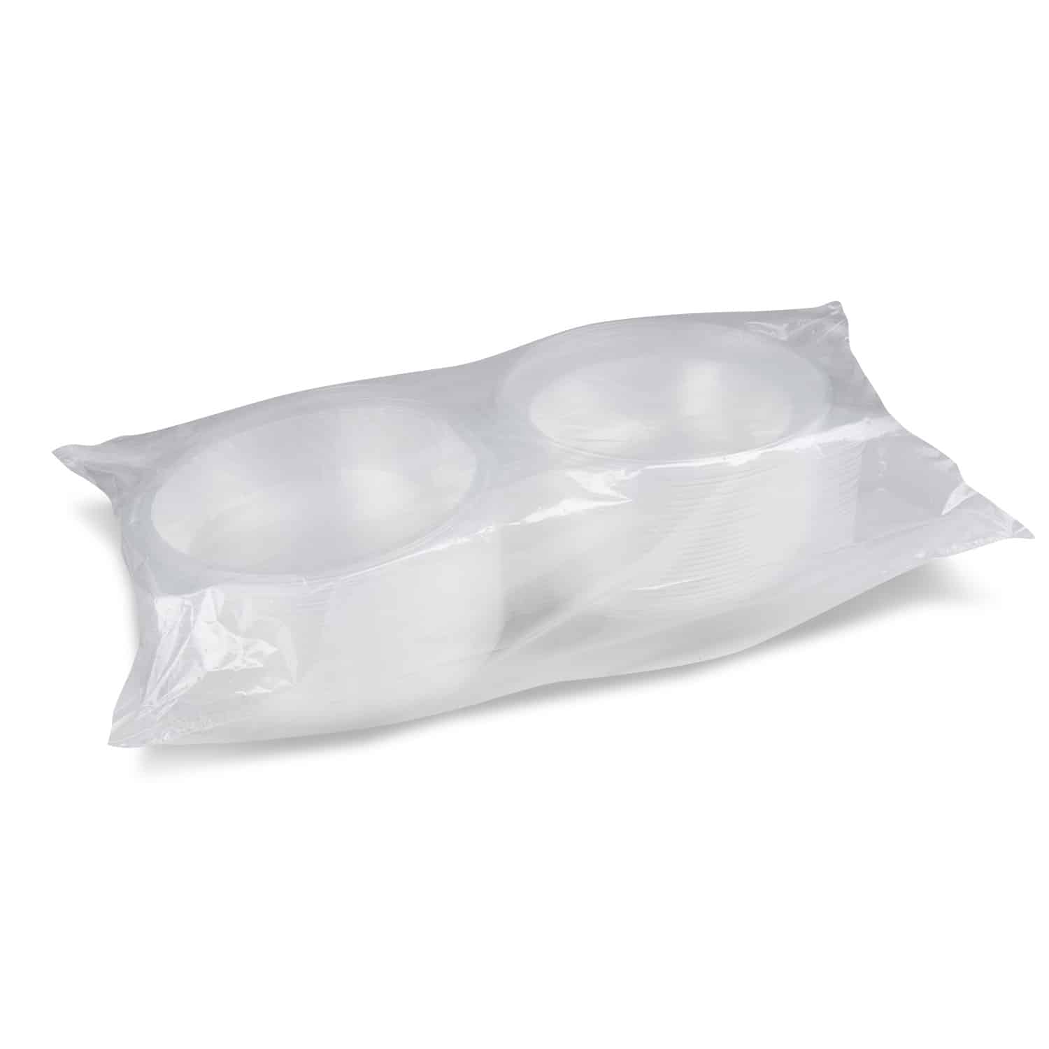 Salatschale (PP) mit Domdeckel klar 1700ml - 25 Stück