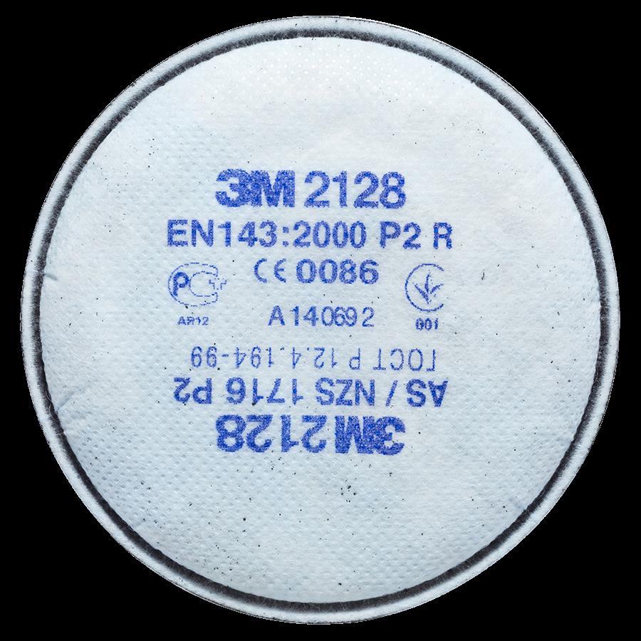 Partikelfilter P2 3M 2128 zu Masken 3M Serie 6000
