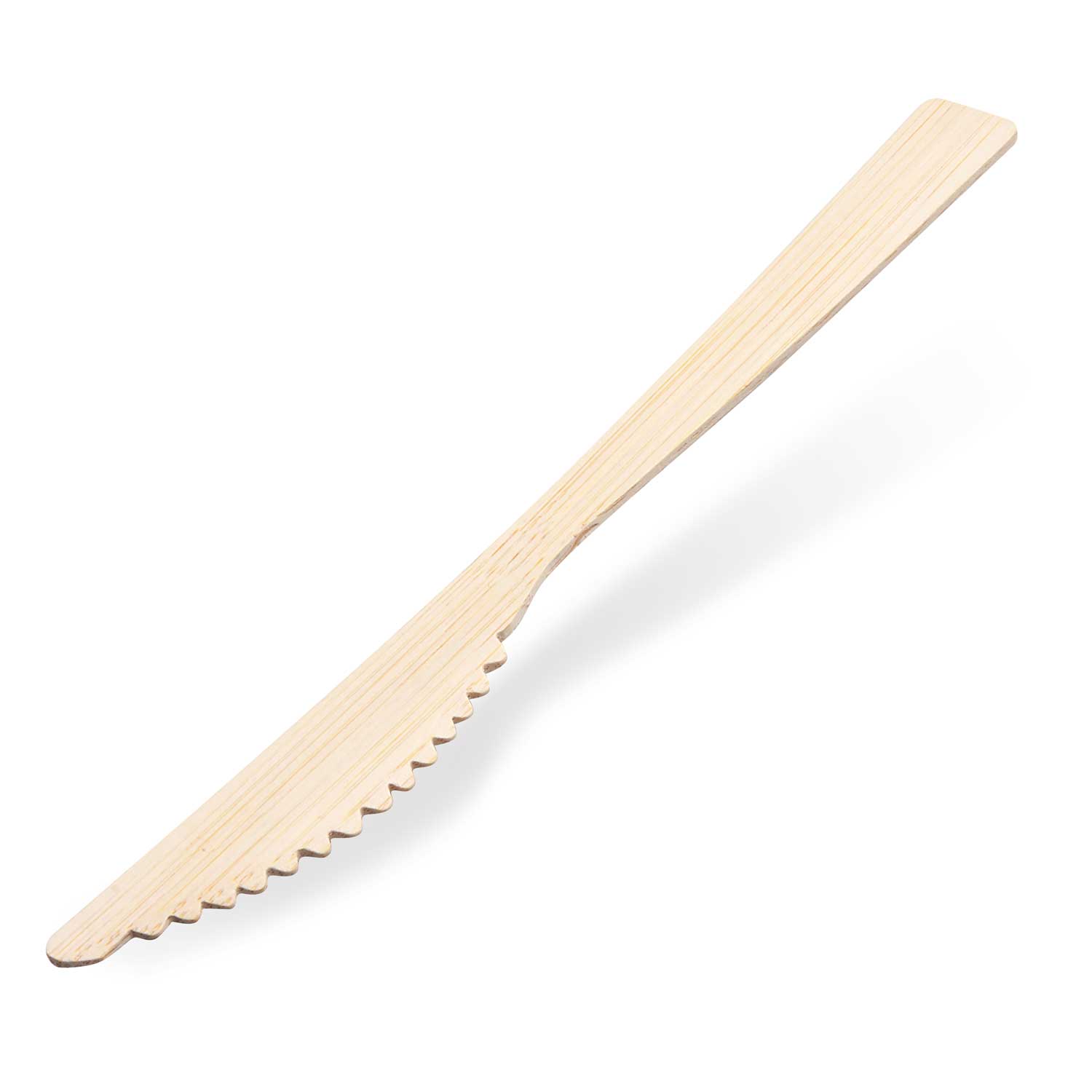 Messer aus Bambus (FSC 100%) 17cm - 100 Stück