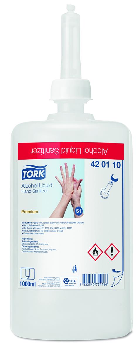TORK-420103 Tork Händedesinfektionsgel - S1