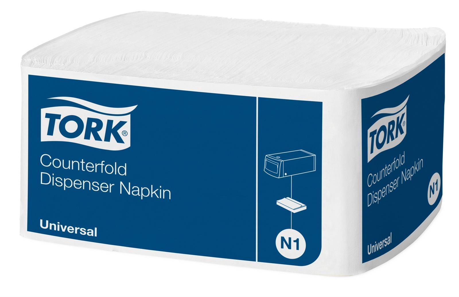 TORK Counterfold Weisse Spenderserviette N1