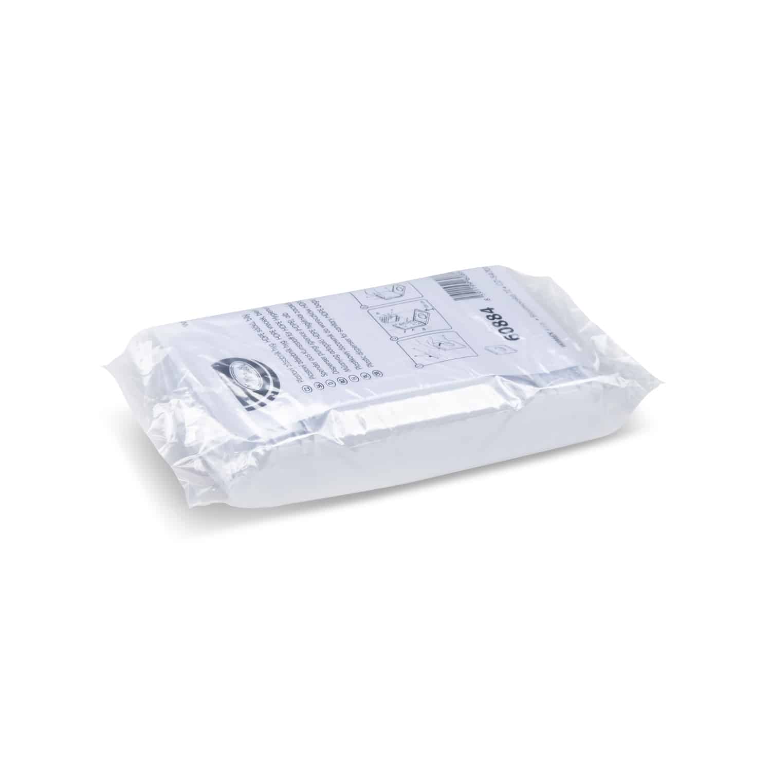 Spender für Hygienebeutel aus ABS weiss, Packung mit 1 Stück