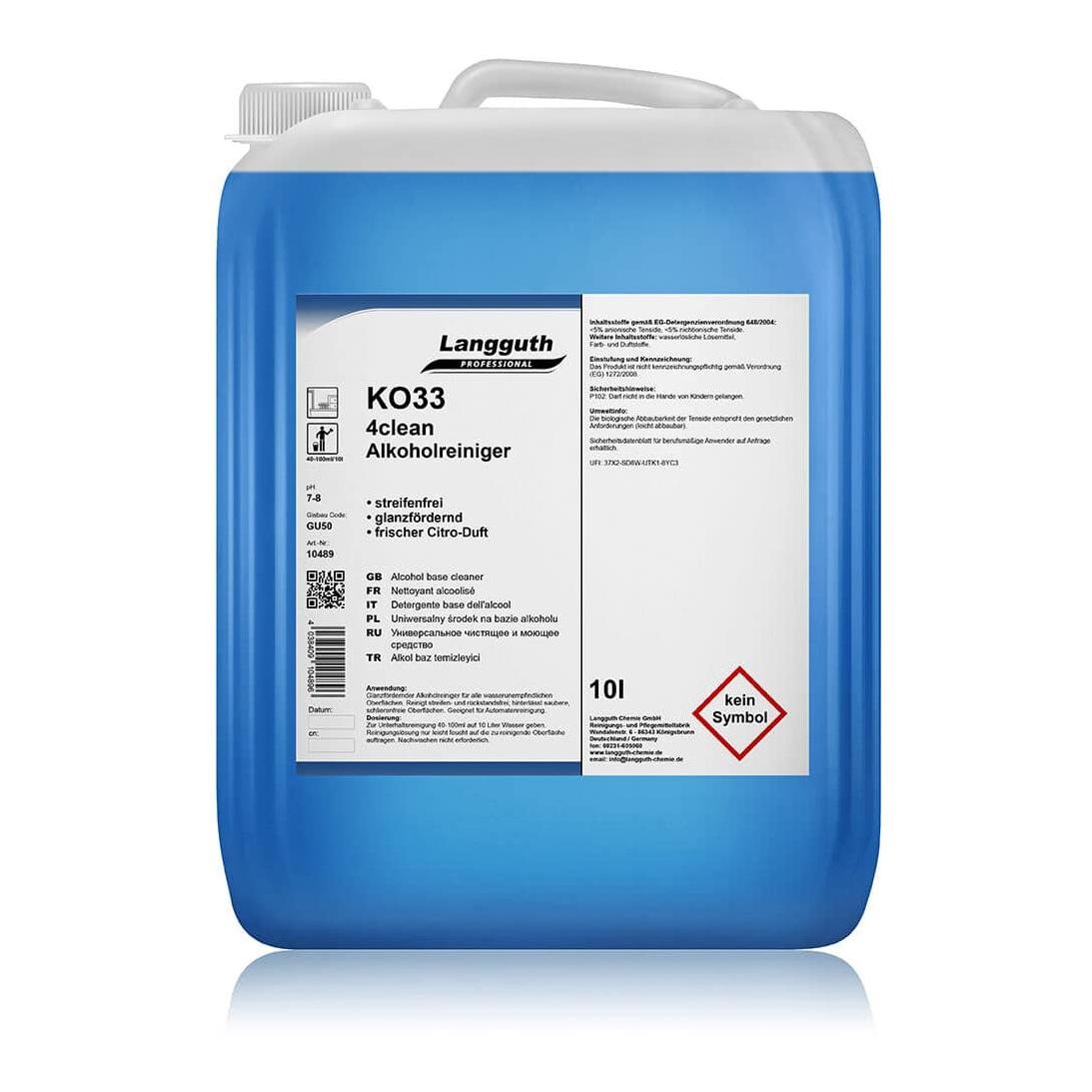 Alkoholreiniger SMA 2 10 Liter - 1 Kanister