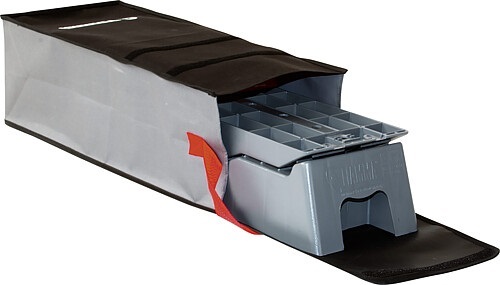 Auffahrkeil FIAMMA Kit Level Up Farbe grau Inhalt 2 Stück inkl. Tasche