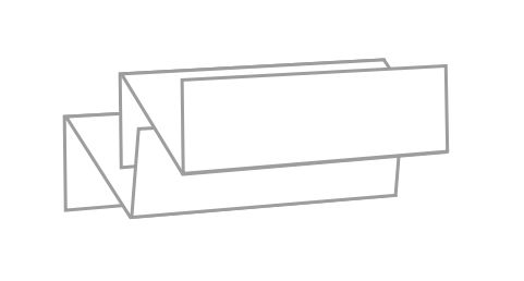 Faltpapier Alpinex® Z-Falz 2-lagig 100% Zellstoff H2 20,6x24cm