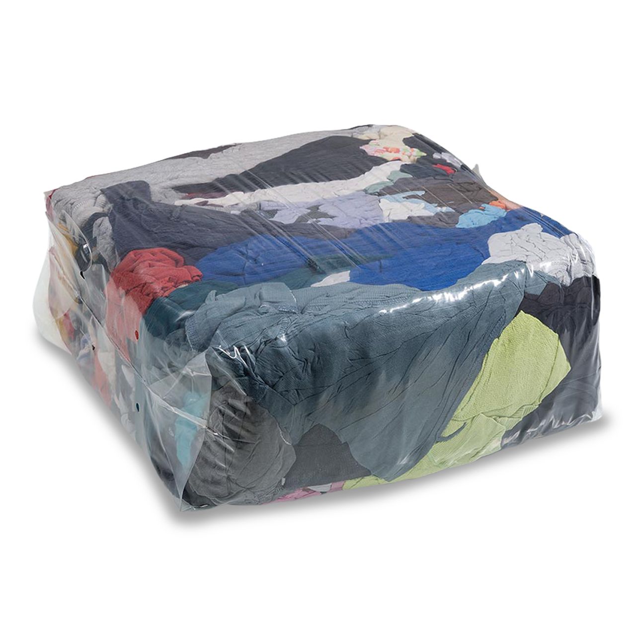 Palette Putzlappen TRIKOT Bunt - 600 (60x10) KG