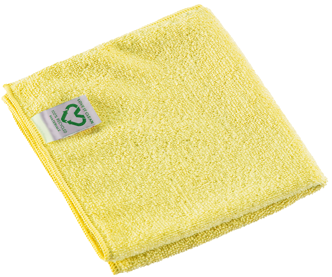 Mikrofasertücher VILEDA R-MICRO TUFF SWIFT, 38 x 35 cm, gelb