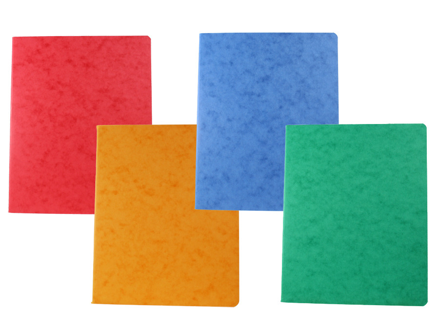 Pressspanheft ass. 17,5x22cm kariert, 4mm, 80g 48 Blatt BÜROLINE 610020