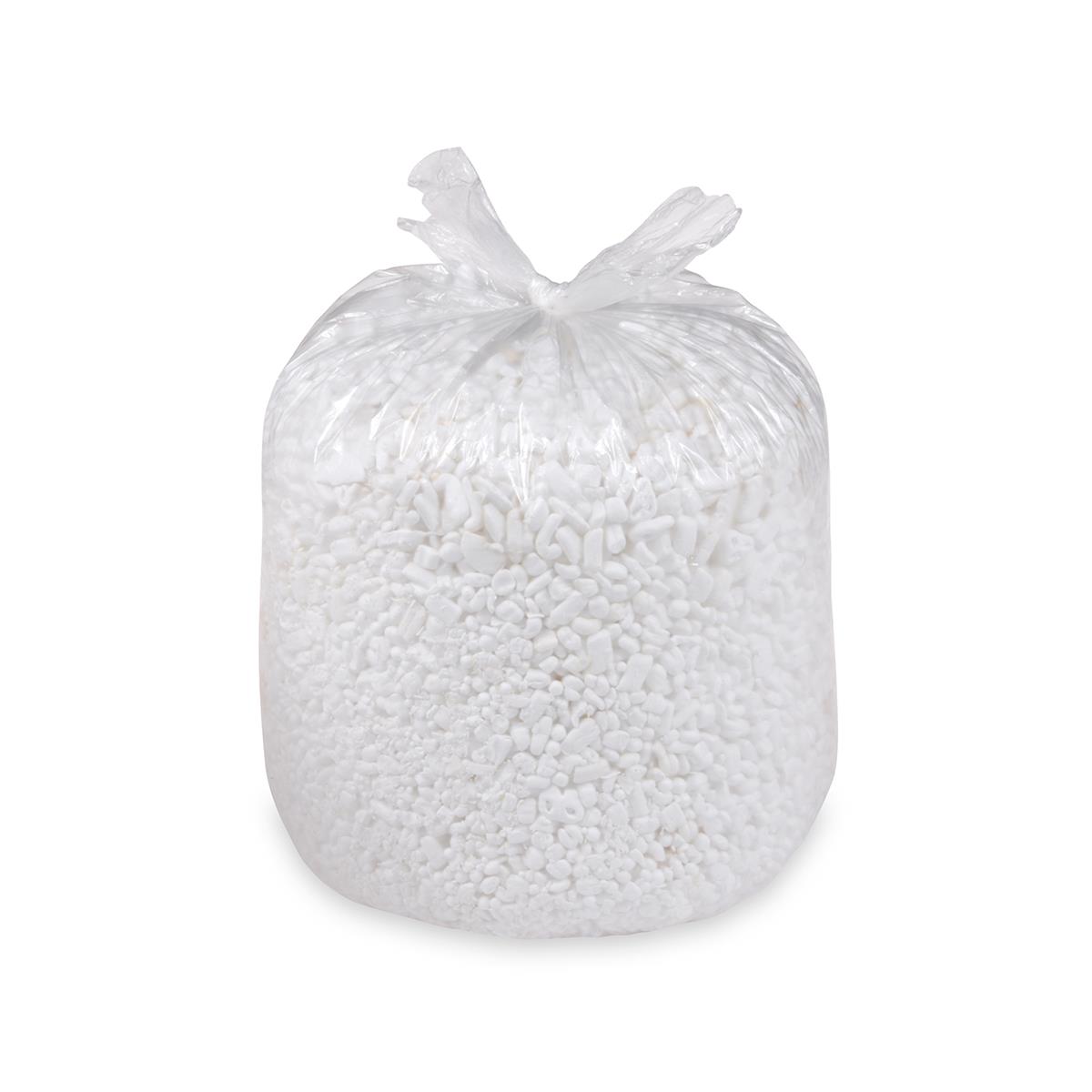 50x Mülleimerbeutel (HDPE) transparent 63 x 74 cm 60L