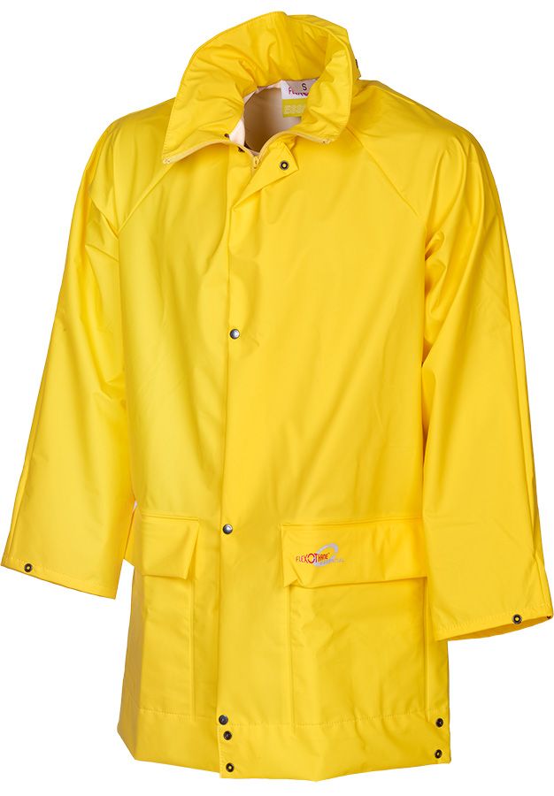 Leichte Regenschutzjacke SIOEN FLEXOTHANE BIELEFELD, gelb
