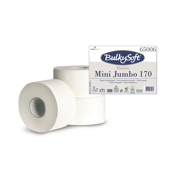 BulkySoft Premium Mini Jumbo Toilettenpapier 170 m