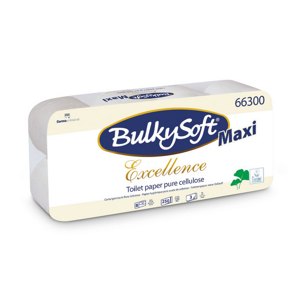 72 Rollen BulkySoft 66300 Excellence Toilettenpapier Langblatt Maxi