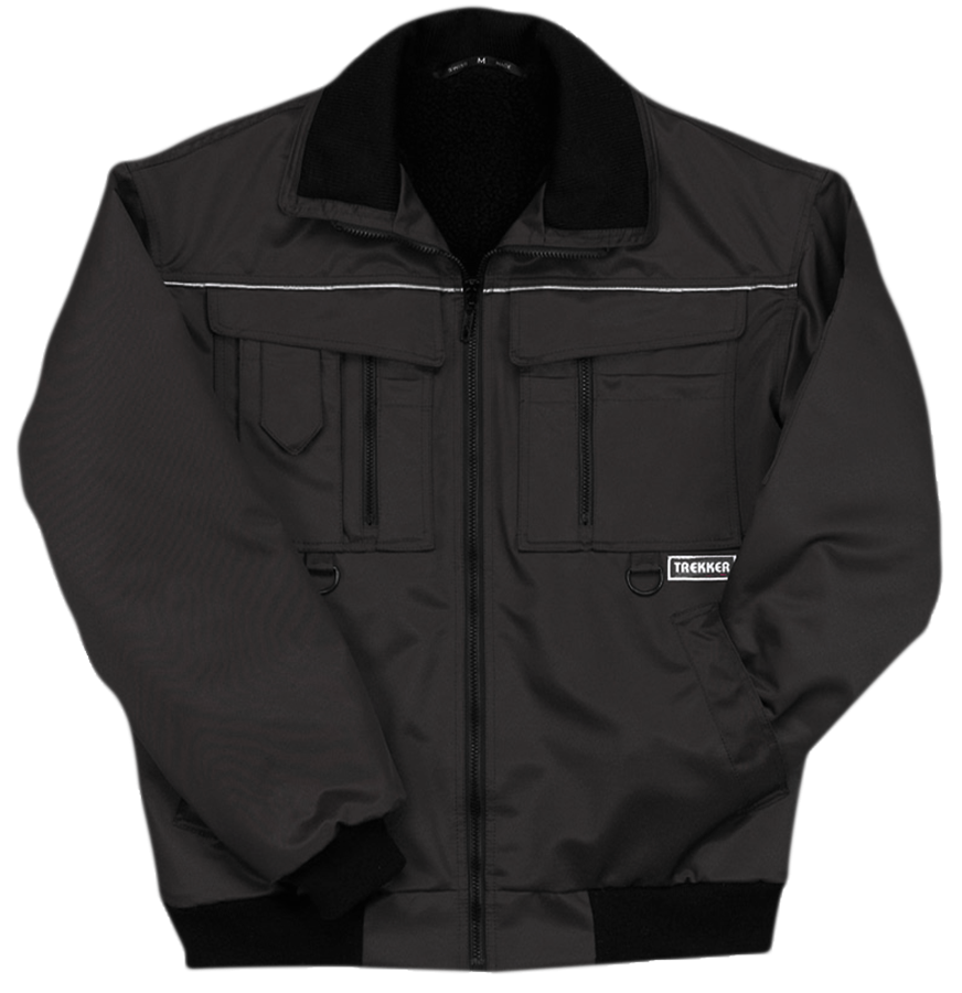 Arbeitsjacke TREKKER, schwarz
