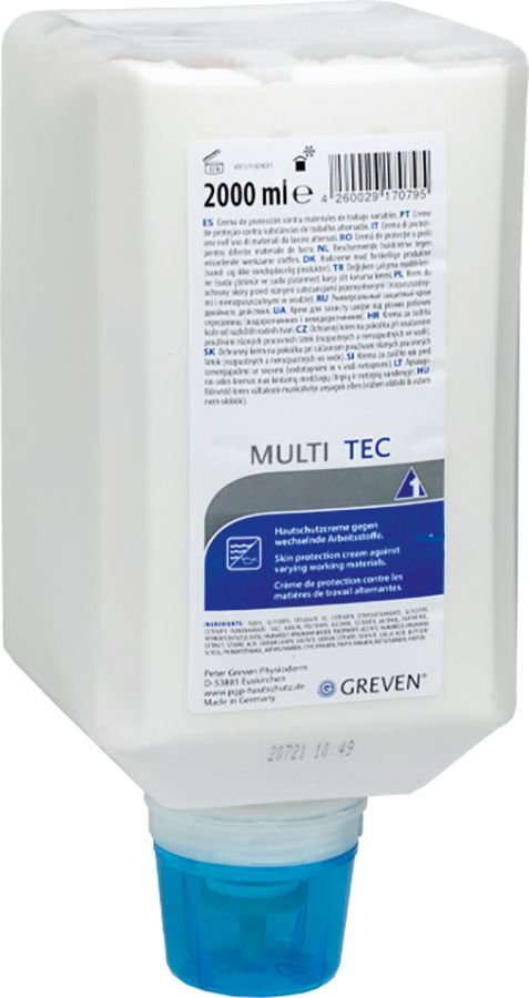 Hautschutzlotion GREVEN MULTI TEC, 2000 ml zu Spender VARIOMAT ECO