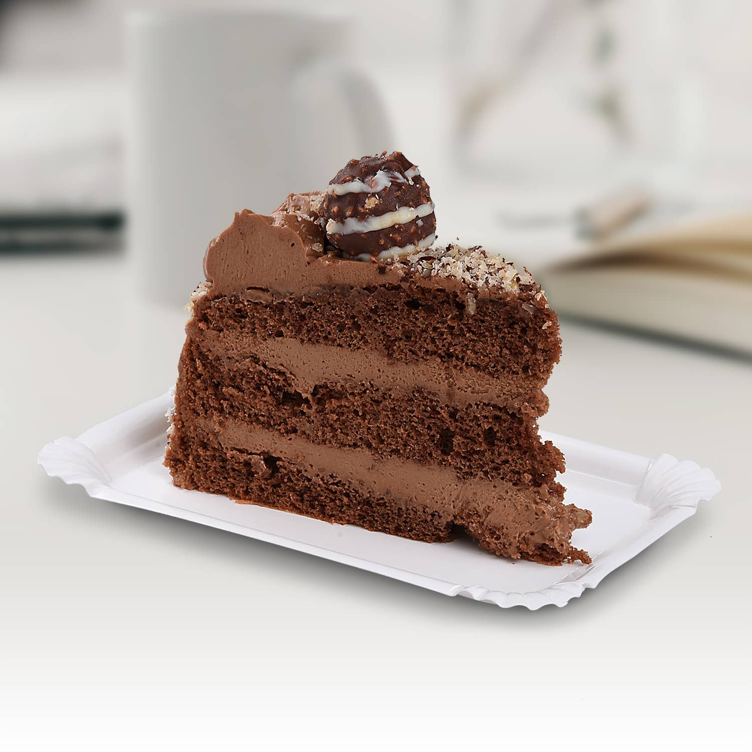 Pappteller weiß 16,5 x 20 cm - 250 Stück