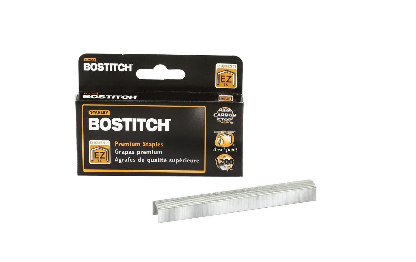 Heftklammern EZ Squeez 1200 Stück 75 Blatt BOSTITCH STCR75XHC