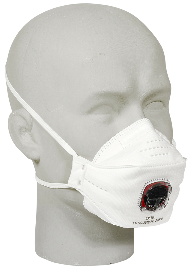 JSP 435 ML SPRINGFIT FFP3 mit Thypon Ventil - 1 Box à 10 Masken