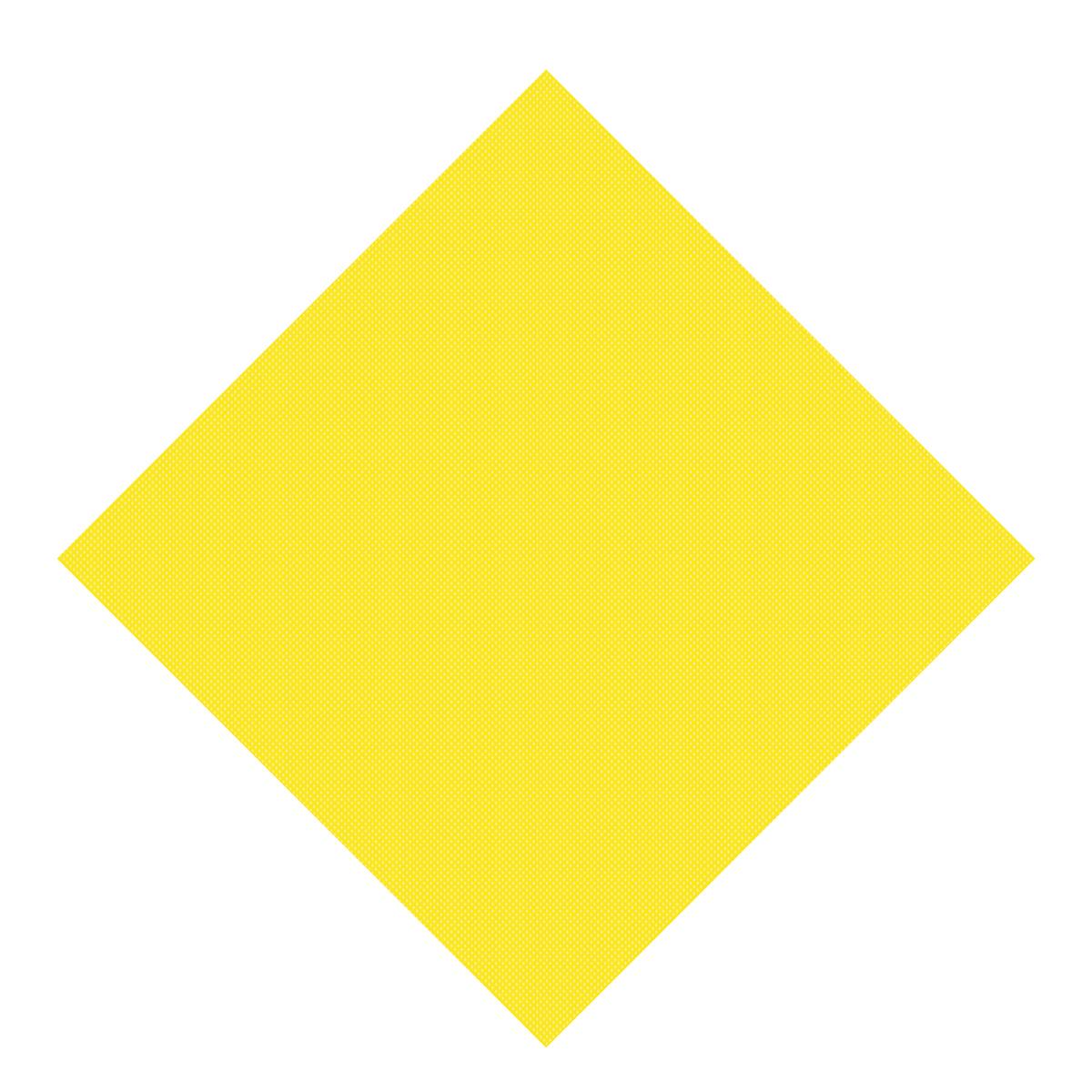 Mitteldecke (PAP-Airlaid) PREMIUM gelb 80 x 80 cm - 20 Stück