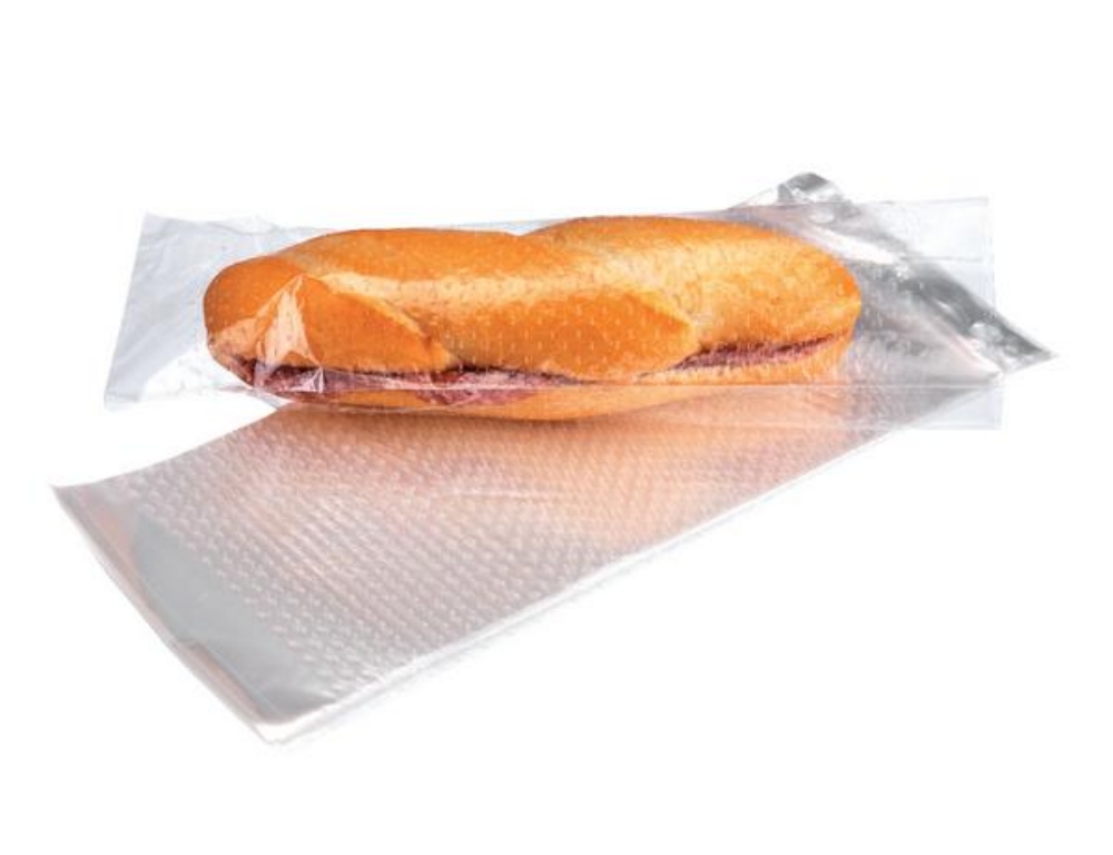 Sandwichbeutel PP, transparent, mit Nadelperforation, 12 × 28 + 4 cm 600 Stück