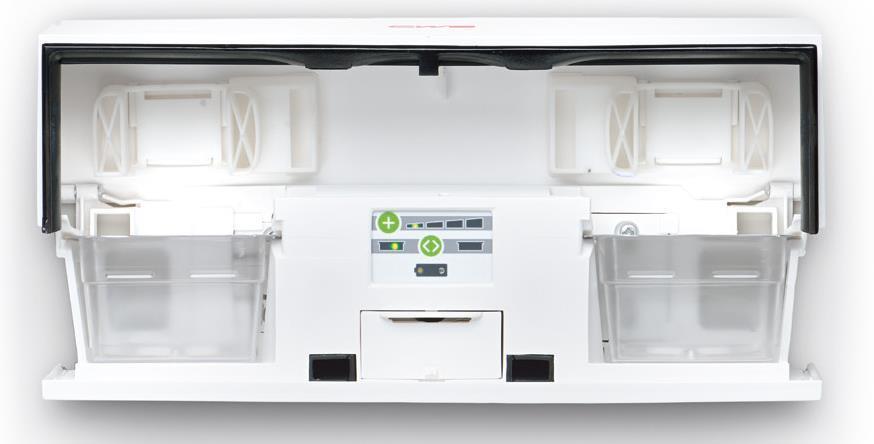 CWS Duftspender Paradise Air Bar mit Blende Silbergrau