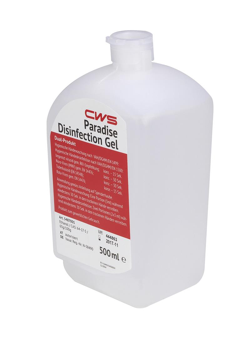 CWS Paradise Disinfection Gel - Patrone à 500 ml