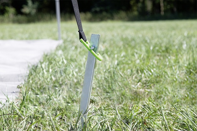 Sturmleine RATHGEBER STURMLEIN 2er Set für Markisen bis 4,75 m und Sonnensegel/ Vorzelte mit 2 Zeltstabspitzen