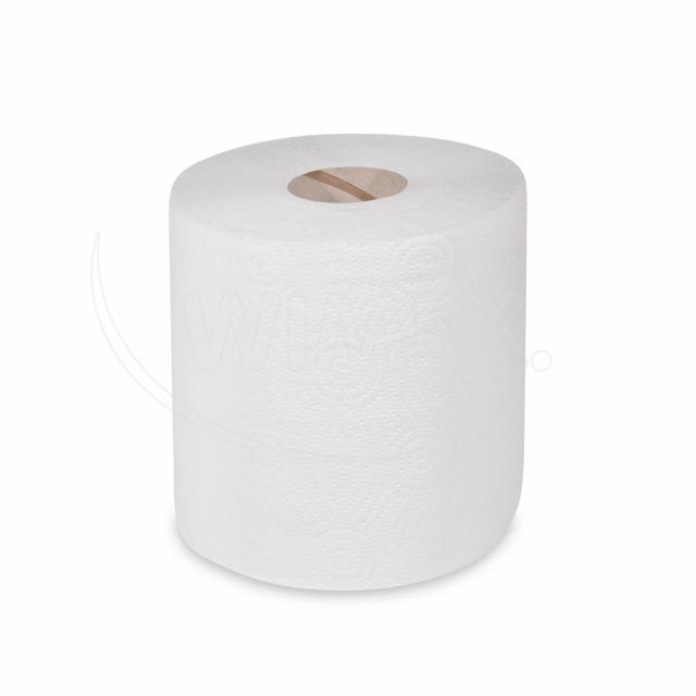 Putztuchrolle Papier FSC Mix weiss Ø 17 cm für Reinigung und Unterhalt, Packung mit 6 Stück